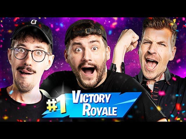 Shurjoka, David Hain, Hänno und Sterzik in Fortnite (24H Stream)