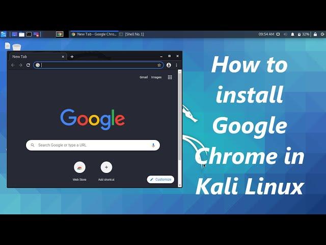 How to install google chrome in Kali Linux