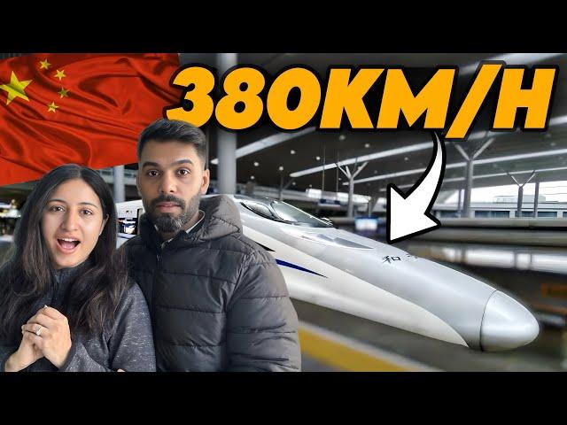 China's Bullet Trains are UNBELIEVABLE!  (We were shocked!)