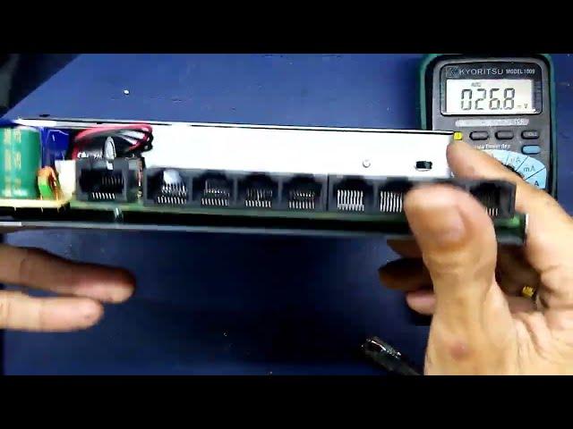 8 Ports POE switch repair