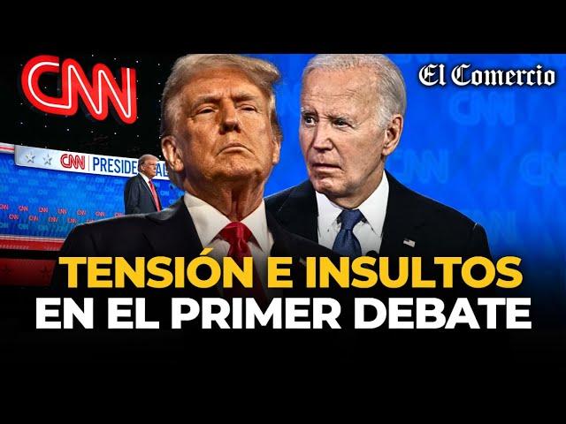 TRUMP vs. BIDEN: Los MOMENTOS MÁS IMPORTANTES del PRIMER DEBATE PRESIDENCIAL 2024 | El Comercio