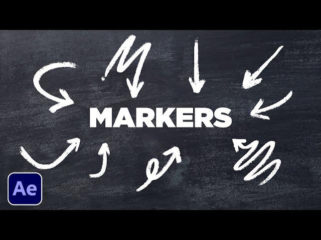 Create Write-On Hand-Drawn Marker Effects | After Effects Tutorial