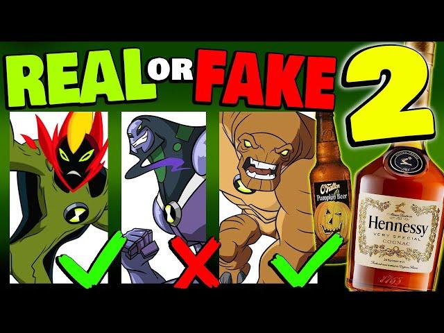 Non-Ben 10 Fan Guesses Real or Fake Aliens PART 2