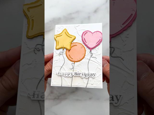 EASY DIY Birthday Card! ASMR Crafting #asmr #asmrsounds #craft