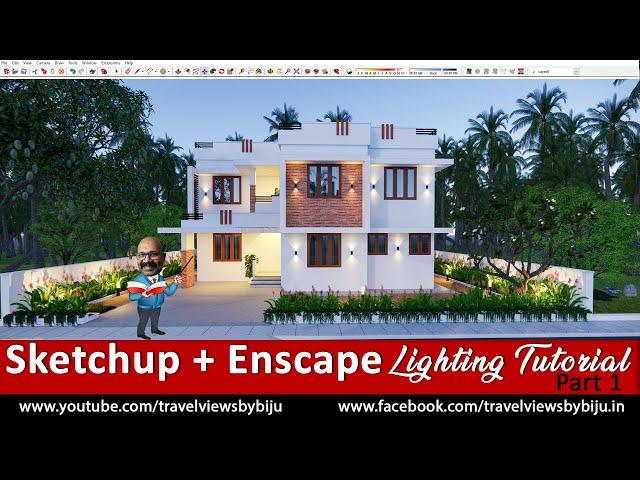 Sketchup and Enscape Lighting Tutorial