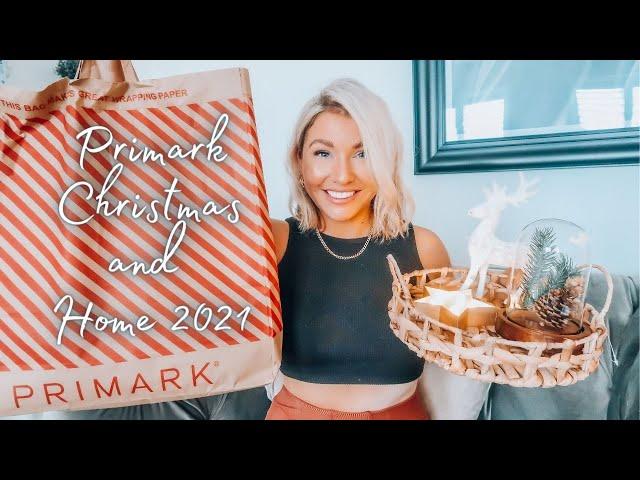 HUGE PRIMARK CHRISTMAS AND HOMEWARE HAUL 2021 | MY FAVOURITE HAUL YET | ellie polly #primark