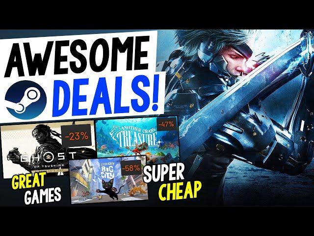 AWESOME STEAM PC GAME DEALS RIGHT NOW - GREAT GAMES SUPER CHEAP!