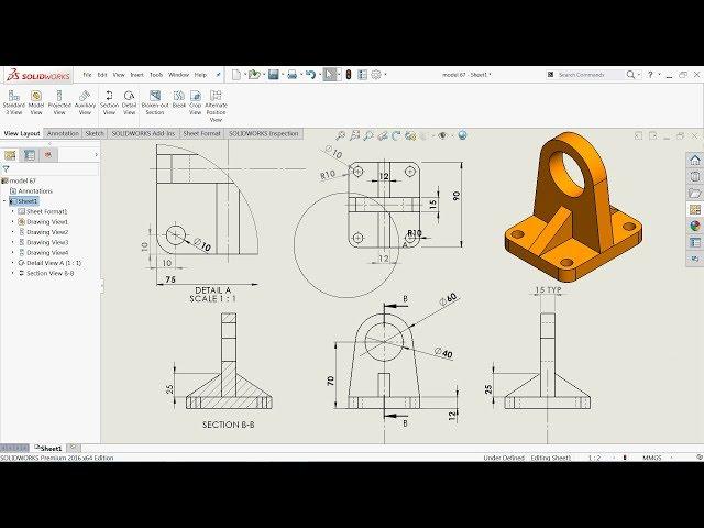 Solidworks Drawing Basics