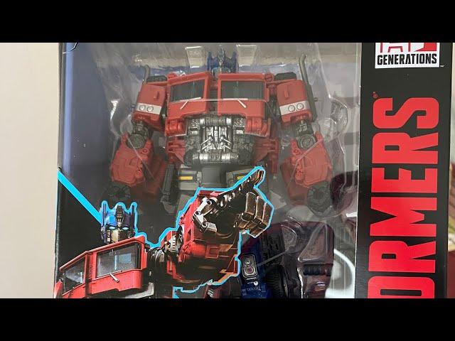 Transformers bumblebee movie studio series voyager class Optimus prime