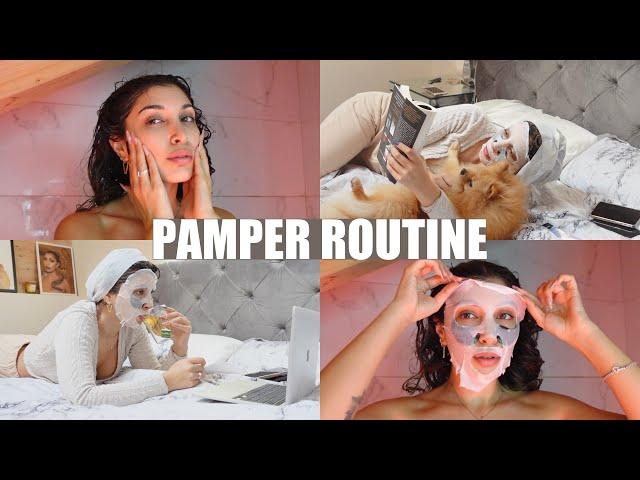 PAMPER ROUTINE 2021 | Hair, Skin & Body | MelissaTani