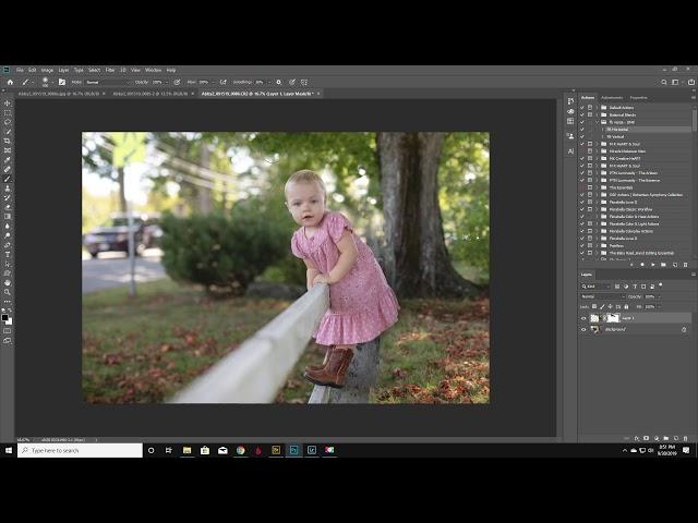 Merging Images to make ONE decent image with Photoshop CC 2020