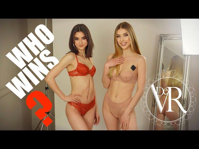 Victoria De Rosa vs. Mary Maylin: The Ultimate Lingerie Try-On Haul Battle!