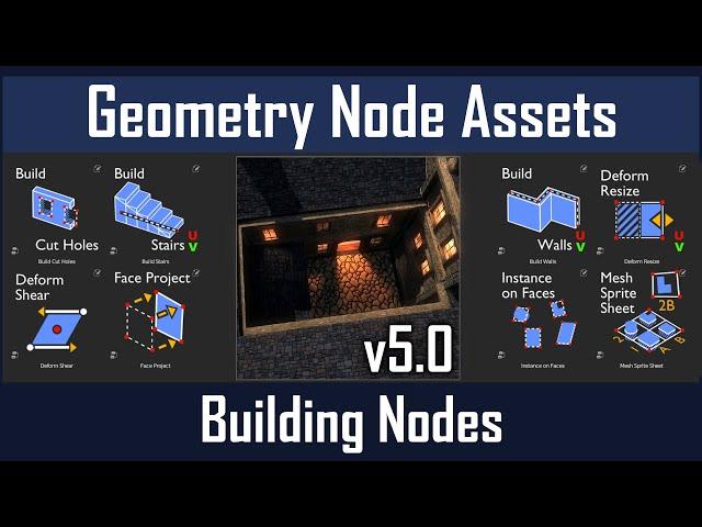 Geometry Node Assets: Update - Build Nodes