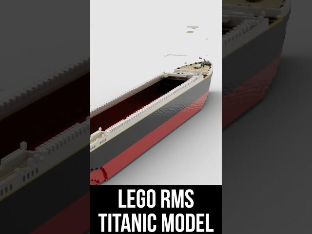 LEGO Titanic Model Timelapse #lego #timelapse #titanic