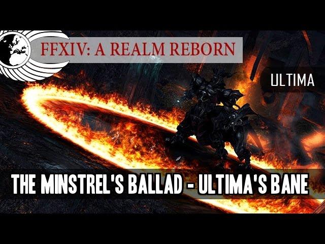 FFXIV - Ultima's Bane (OST) - Minstrel's Ballad - Healer PoV - Odyssey