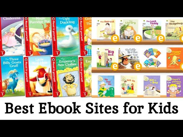 KIDS EBOOKS - BEST SITES | Free Ebooks for Kids | Amazing Website for downloading Ebooks| Reading