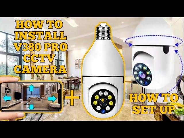 V380 PRO CCTV CAMERA HOW TO INSTALL & SET UP TO CELLPHONE