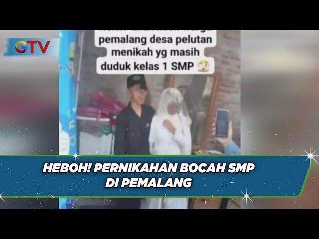 VIRAL! Pernikahan Bocah SMP di Pemalang, Pengantin Mengundurkan diri dari Sekolah - BIP 11/06