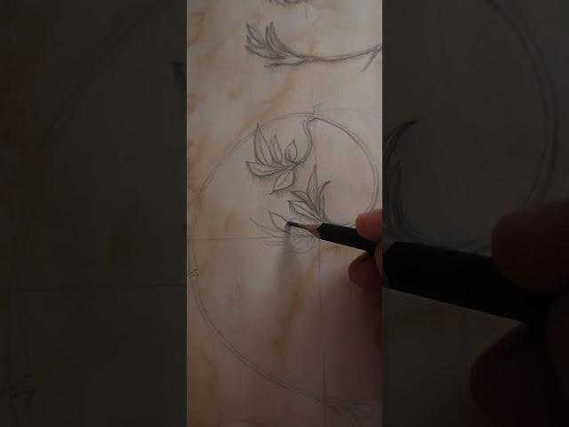 Drawing jasmine leaves (ACADEMIC DRAWING°