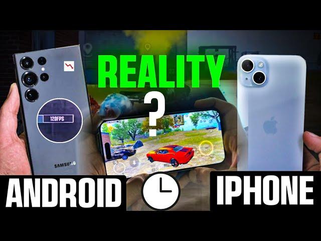 Android vs Iphone For gaming | android 120 fps in pubg | iphone vs android for bgmi - Pubg | Lag?