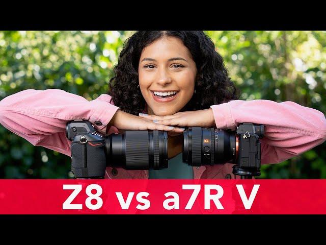 Nikon Z8 vs Sony a7R V Camera Comparison - Which is Better?