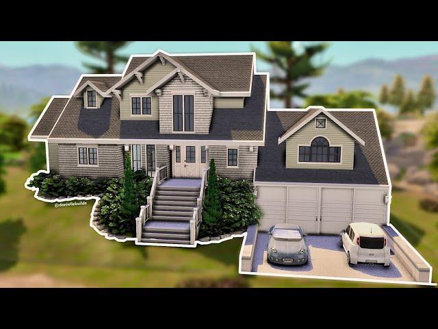 Cozy Family Home | Sims 4 building ASMR