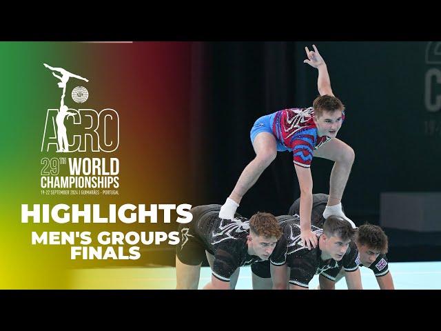 Men’s Group Finals Highlights - 2024 Acrobatic Gymnastics World Championships