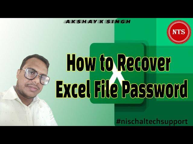 How To Recover Excel File Password