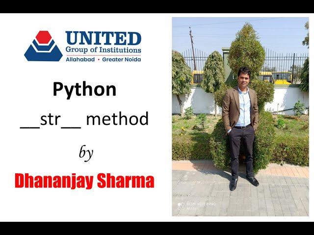 Python - __str__method