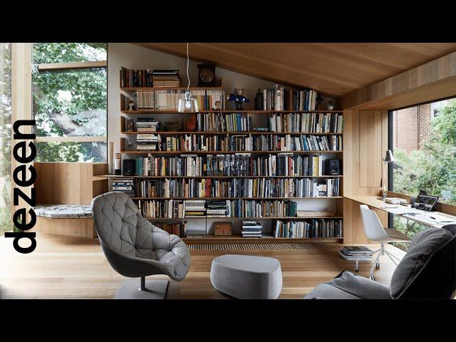 Ten living rooms with statement shelving | One-minute videos | Dezeen