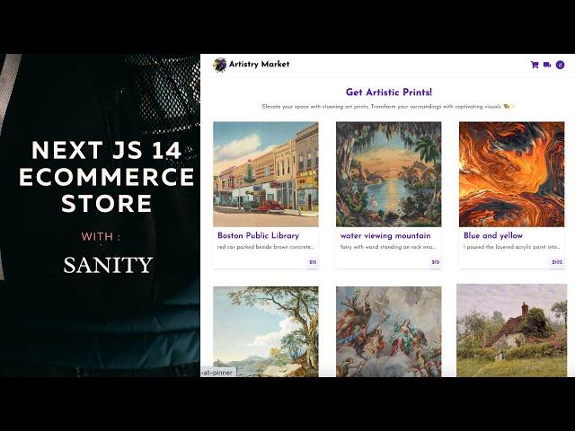 Next js 14 ecommerce store with sanity , stripe and zustand