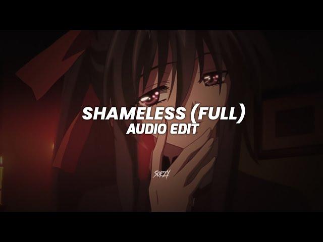 Shameless (full) - Camila cabello [edit audio]