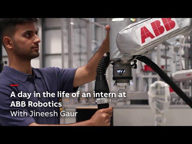 A day in the life of an intern at ABB robotics