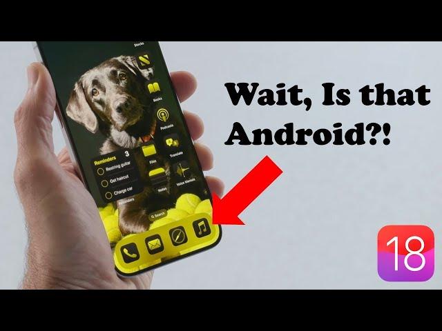 iOS 18 Impressions - Apple's Version of Android