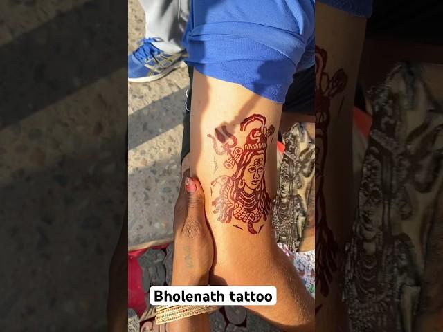 Bholenath tattoo #bholenath #kawadyatra