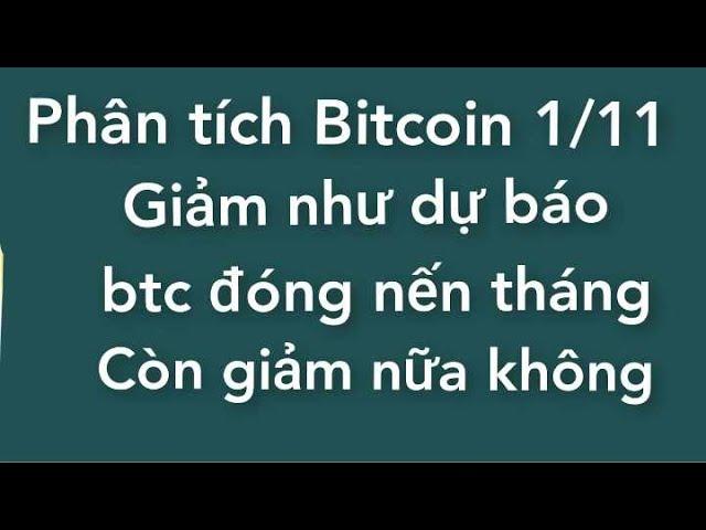 Phân tích bitcoin altcoin hôm nay ngày 1/11 cập nhật thị trường crypto giảm giá mạnh vì sao