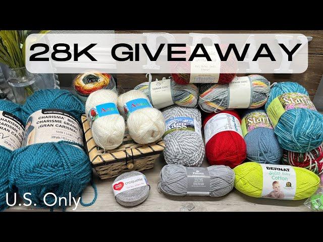 28K Yarn Giveaway!! (U.S. Only)