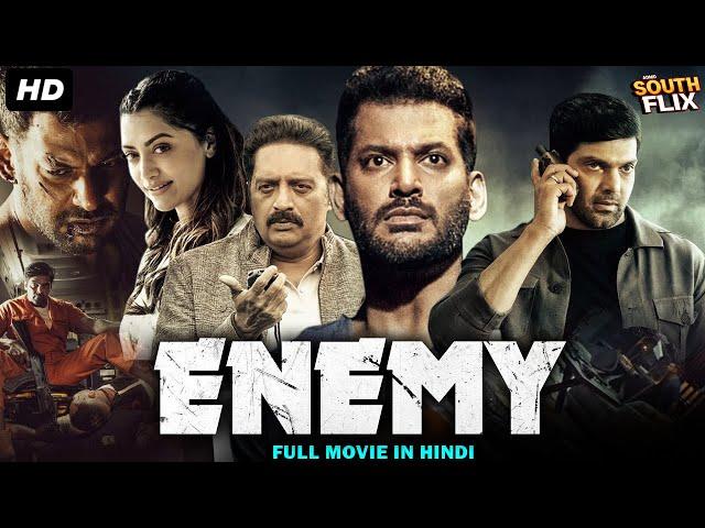 Vishal's ENEMY Full Hindi Dubbed Movie | Arya, Mirnalini, Prakash Raj | South Movie