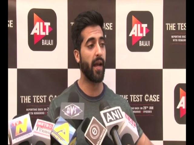 ALTS WEBSERIES THE TEST Special Screening  Vinay Waikul Akshay Oberoi Nimrat Kaur