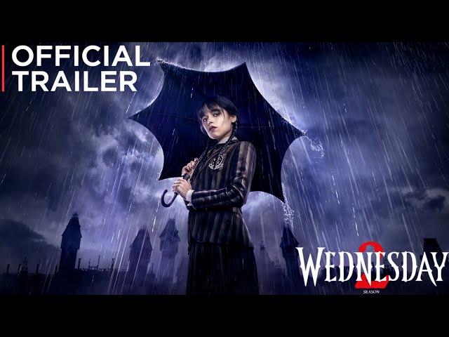 Wednesday Season 2 4K Official Trailer Out Now #netflix #wednesday2