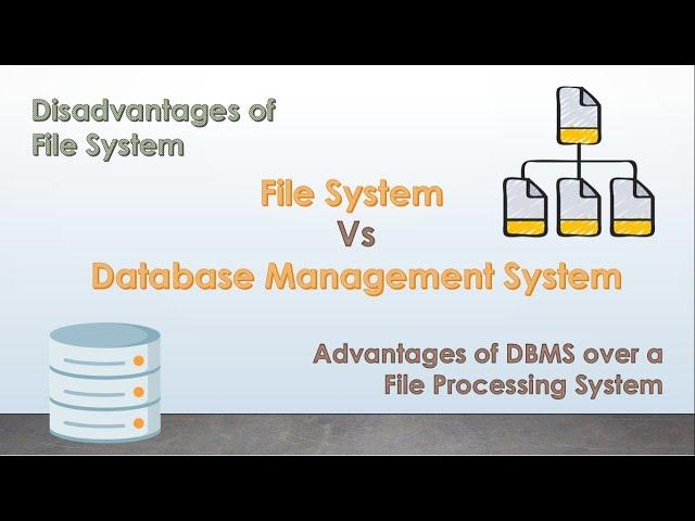 File system vs DBMS | with Real World Example | Advantages of DBMS over file system | TechnonTechTV