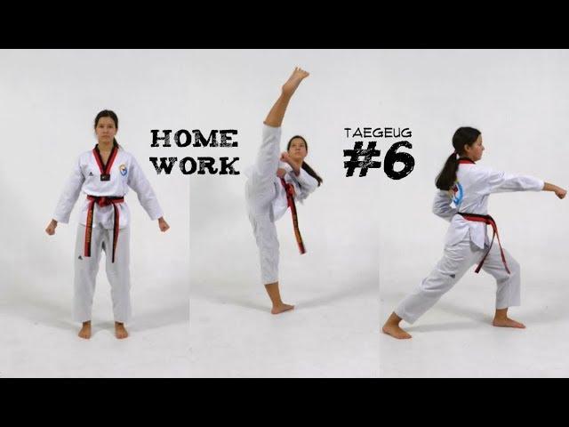 IMPORTANT TO KNOW/Technique Taekwondo/Complex #6