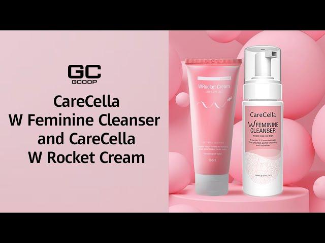 CareCella W Feminine Cleanser and CareCella W Rocket Cream