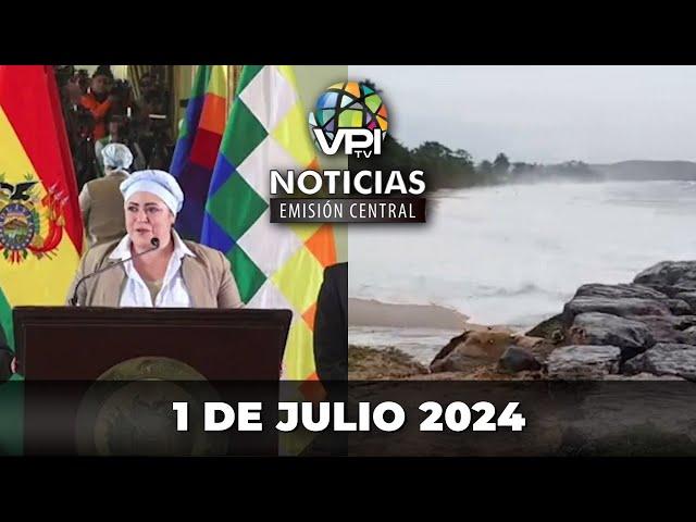 Noticias de Venezuela hoy en Vivo  Lunes 1 de Julio de 2024 - Emisión Central - Venezuela