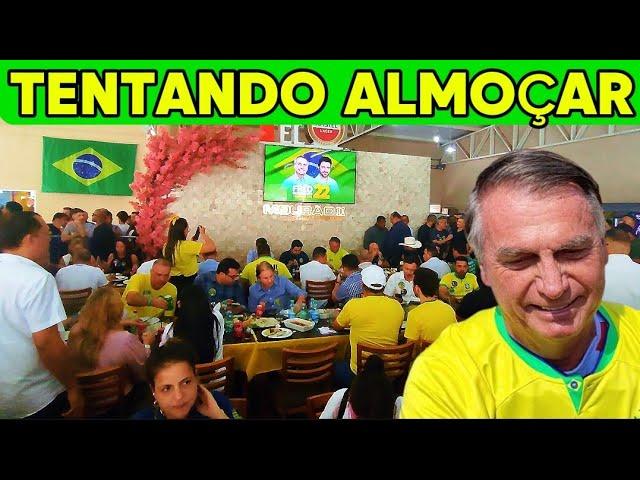 Como Bolsonaro consegue almoçar cercado de gente assim!