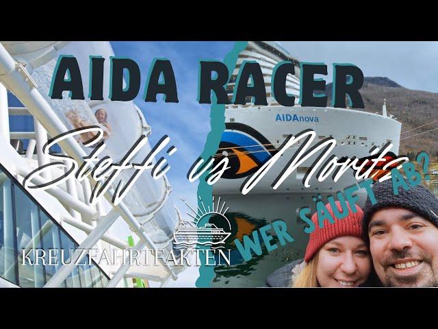 Duell im AIDA Racer auf der AIDAnova - Wer gewinnt? (AIDAnova)