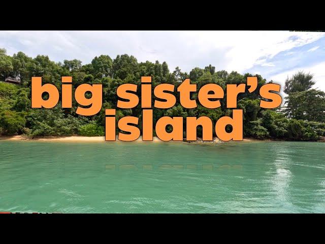 full tour of singapore's sister's island - perfect weather walking tour // marine park, 4k, asmr