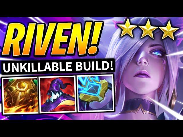 UNKILLABLE RIVEN 3 STAR STRATEGY! | Teamfight Tactics Guide | TFT Set 8.5 Ranked