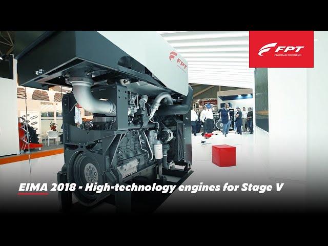 EIMA 2018 - High-technology engines for Stage V