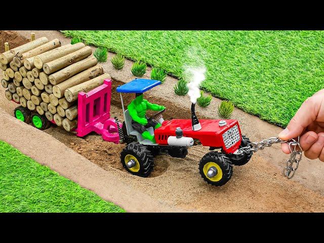 top most creative diy mini tractor science project of Sun Farming | mini tractor video farming